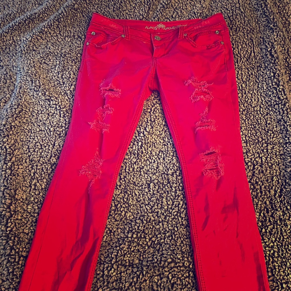 Almost famous jeans size 11 straight leg